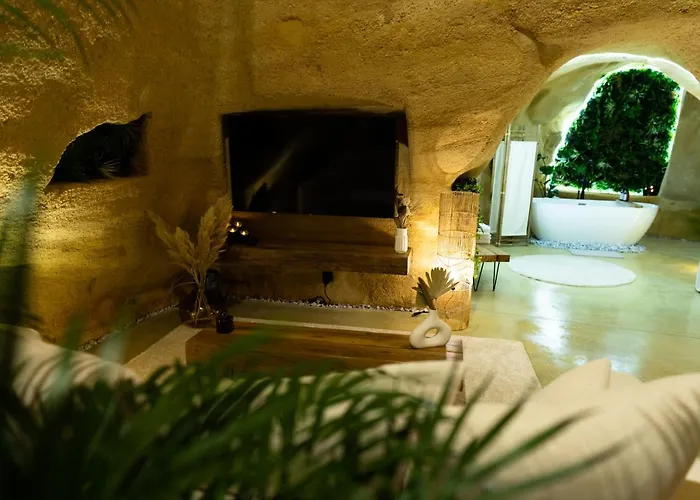 Appartamento La Falaise Perdue, Troglodyte&spa Privé